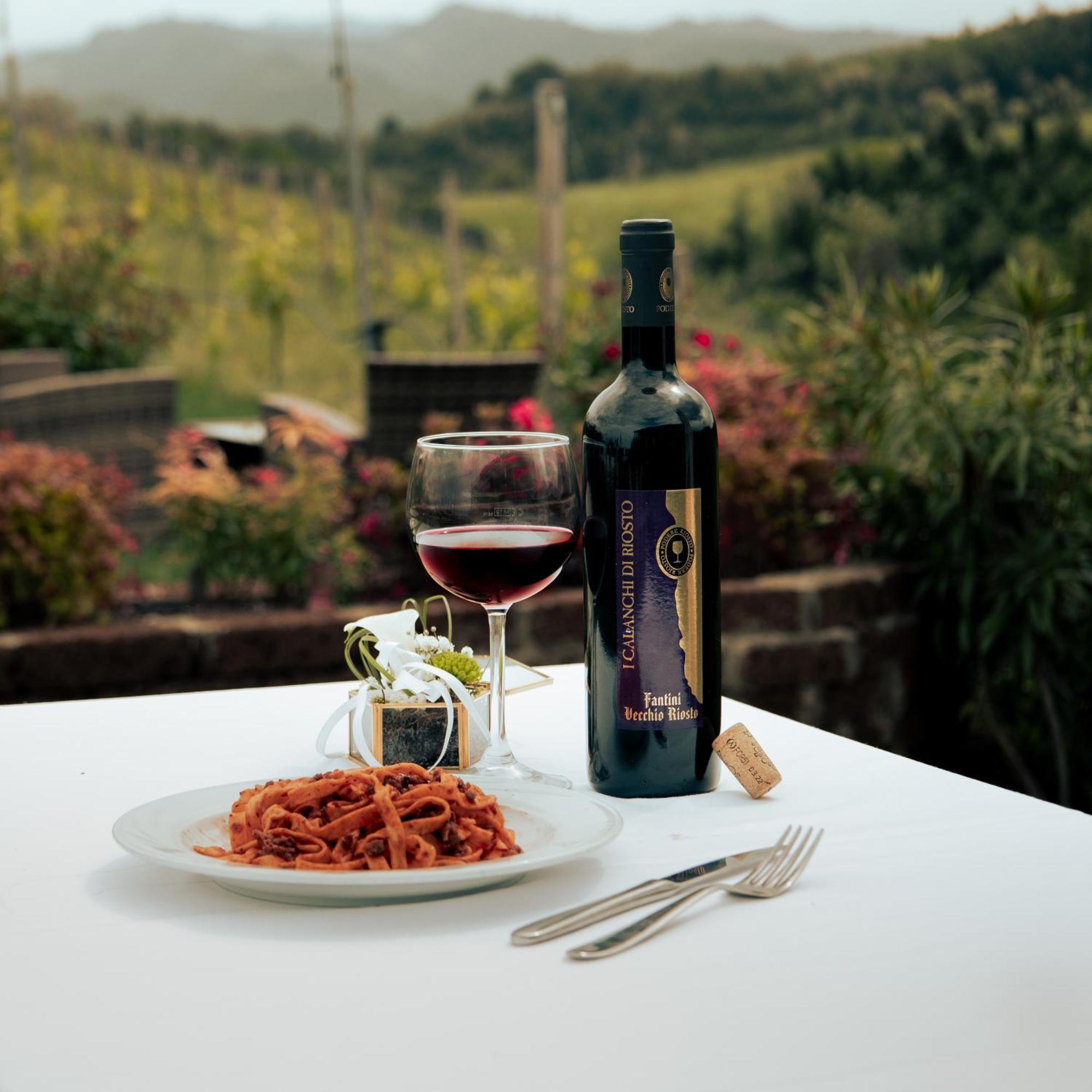 Podere Riosto Cantina&Agriturismo Pianoro Eksteriør bilde